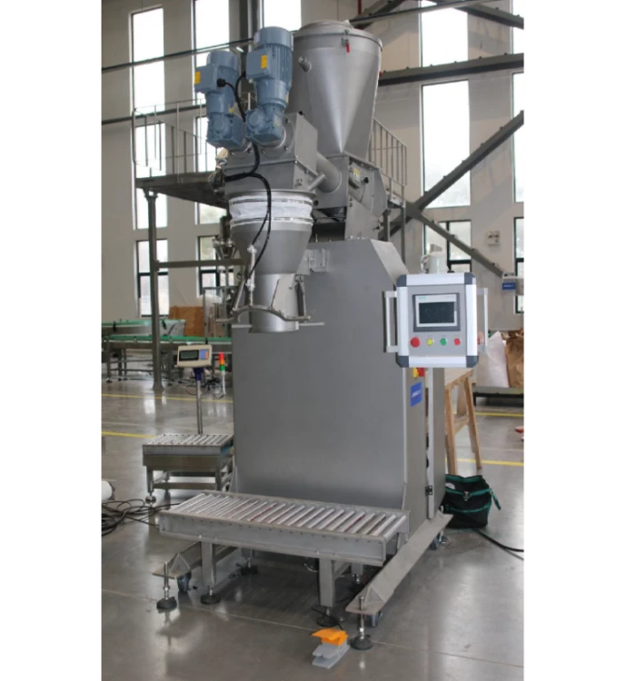 PÓŁAUTOMATYCZNA LINIA ZAMYKAJĄCA DO PROSZKU KEGEL 25KG