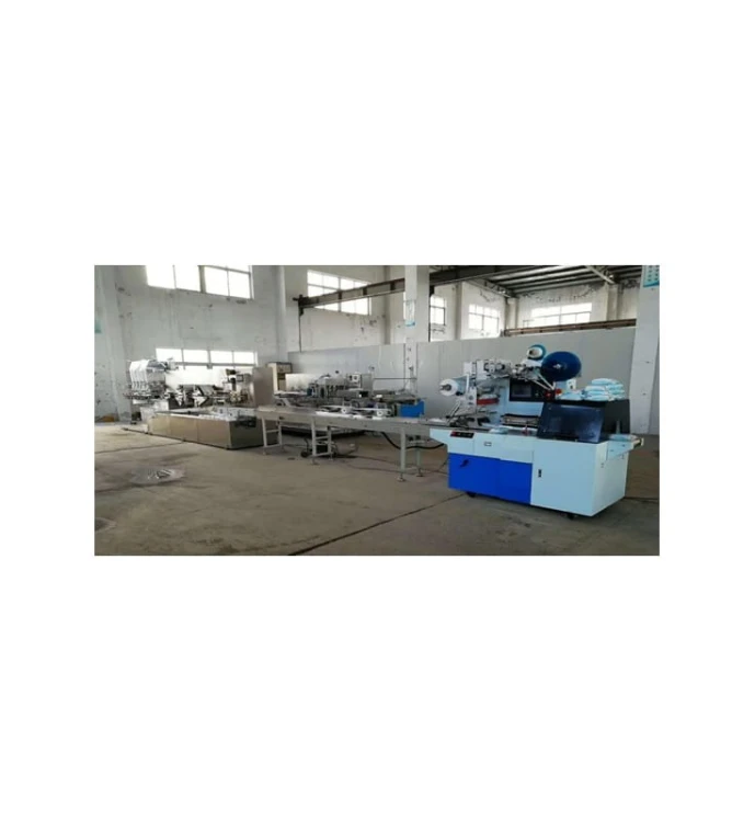 LINIA DO PRODUKCJI MOKRYCH CHUSTECZEK JL-Z280