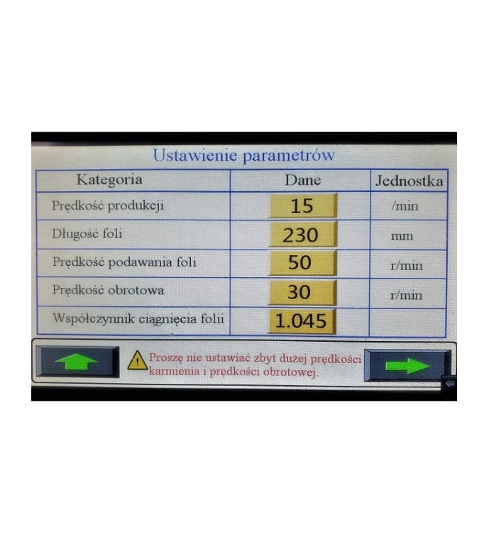 SASZETKARKA DO PAKOWANIA W BIBUŁĘ SILICA GEL JX015/JX013